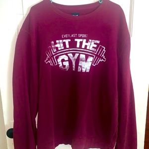 Oversized Everlast long sleeve